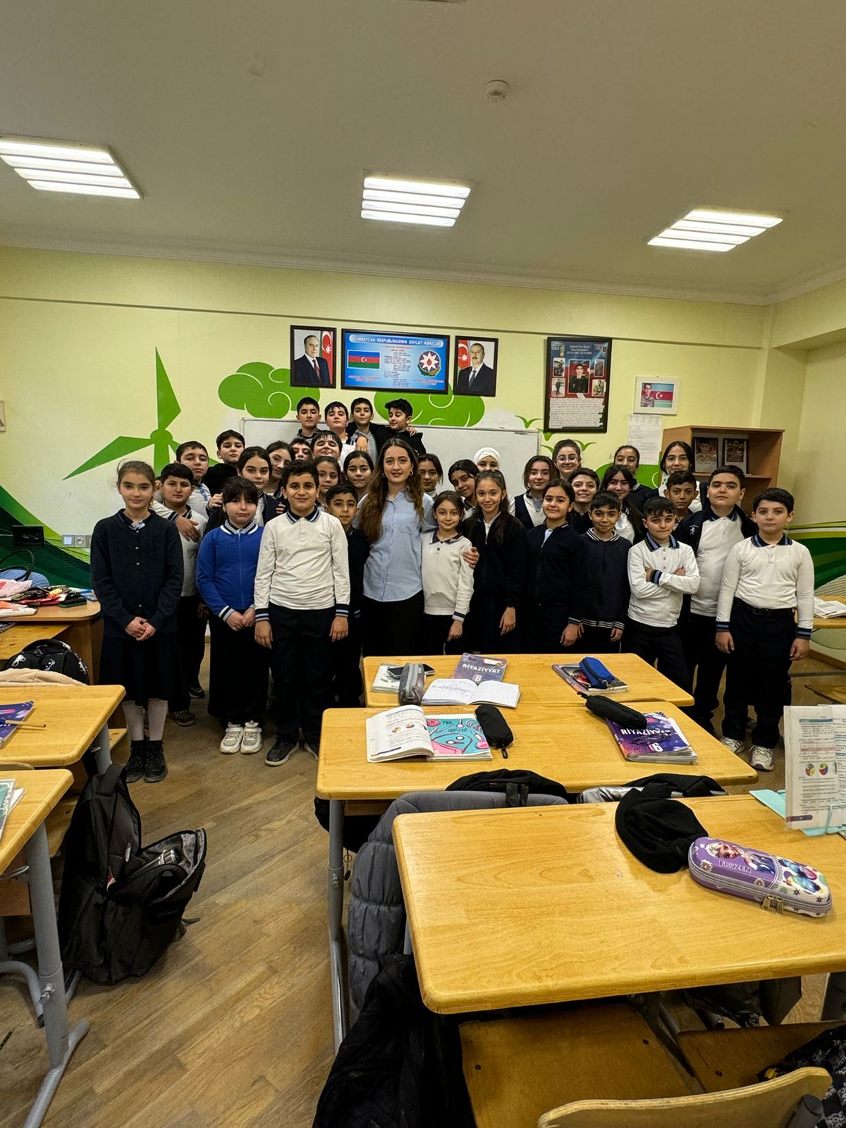 Dərs prosesindən şəkil 3